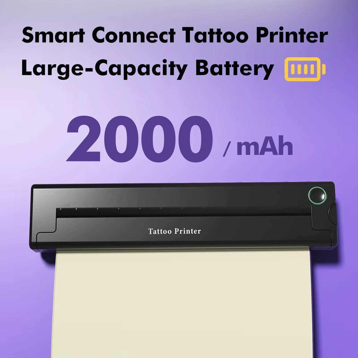 A4 Thermal Printers Wireless Bluetooth Tattoos Printer Portable Mini Thermal Printer A4 Paper Photo Printer from Mobile Phone